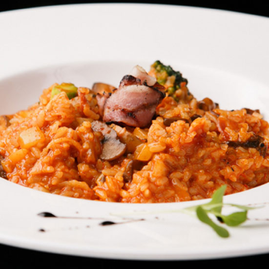 Kimchi Risotto